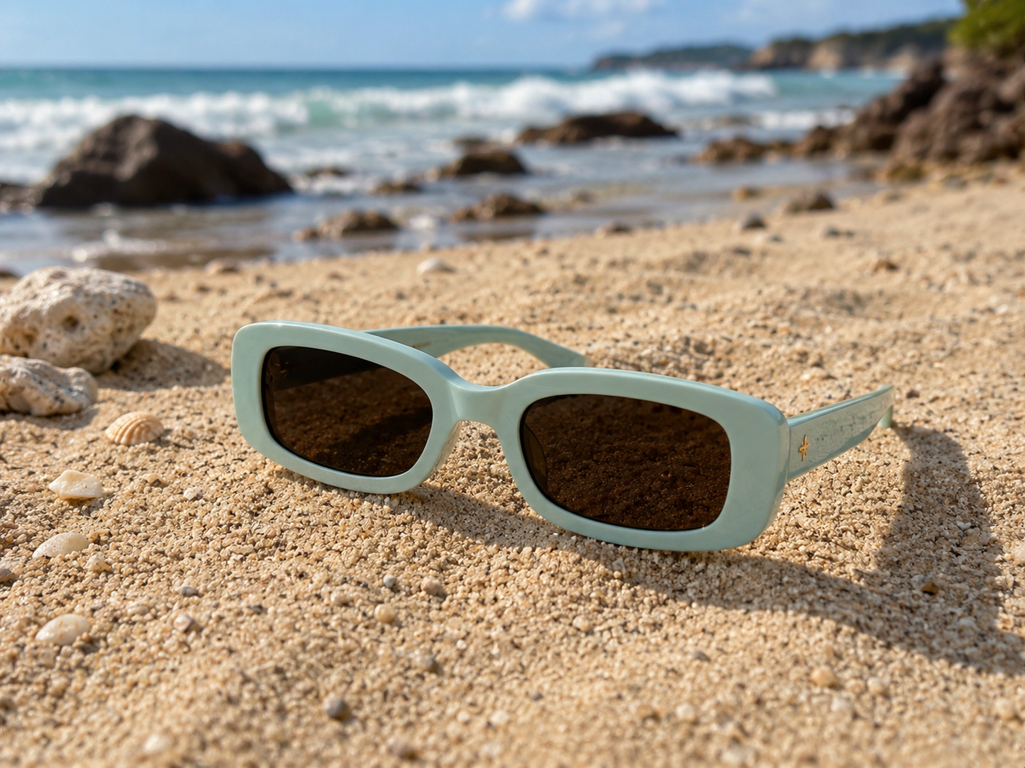 The Sea Glass — Mint Sunglasses for kids