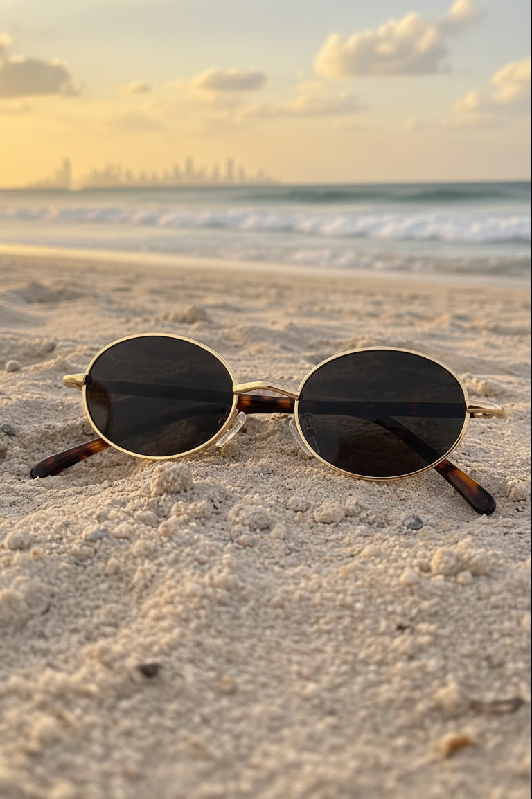 The Rockpool — Round gold frames!